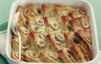 Banana bread and butter pudding recipe