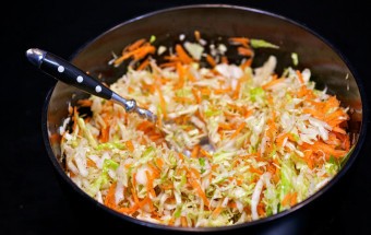 Carrot and Cabbage Salad Recipe
