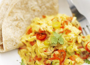 Indian scrambled eggs Recipe