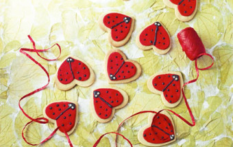 Valentine's Gift Recipe - Love bug biscuits
