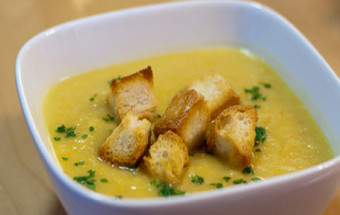 Cream soup of potatoes and carrots - Recipe