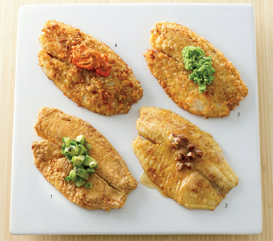 TOPPERS FOR PANFRIED FISH